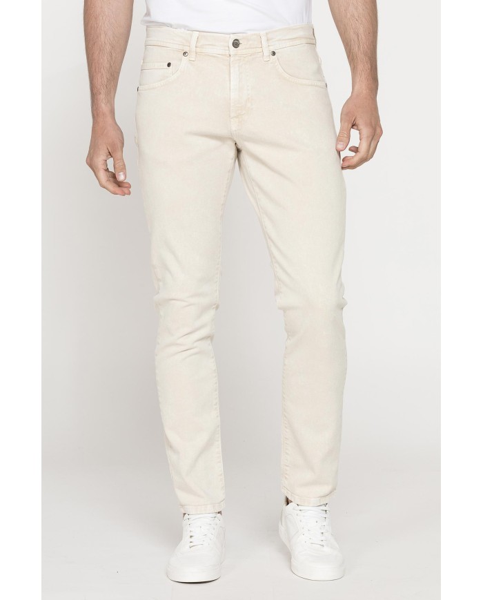 COLOR JEANS UOMO MOD. 717 SLIM FIT IN BULL DENIM SPECIAL DYED