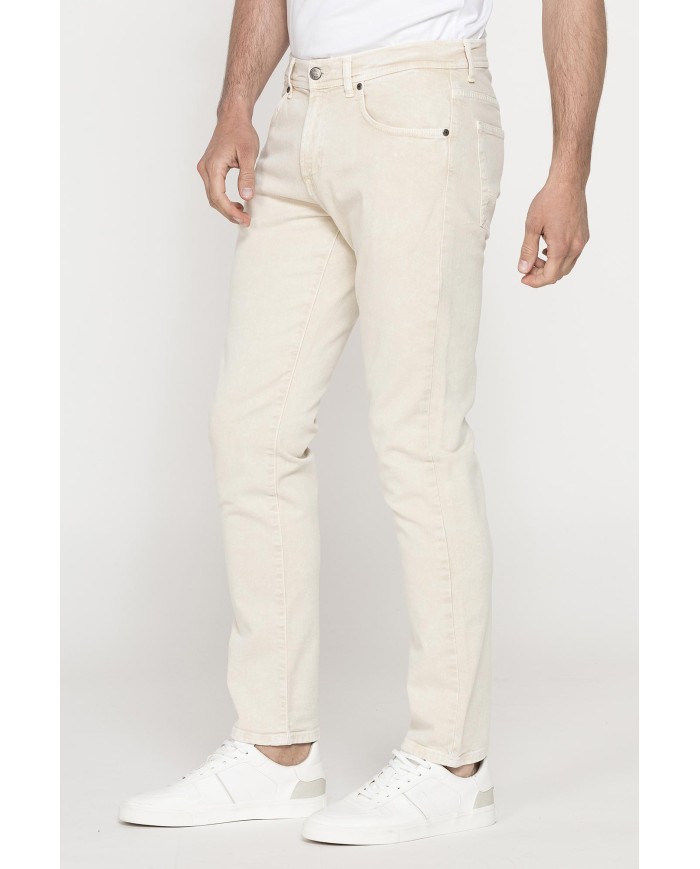 COLOR JEANS UOMO MOD. 717 SLIM FIT IN BULL DENIM SPECIAL DYED