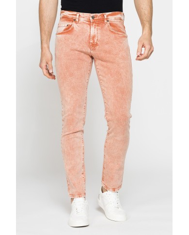 COLOR JEANS UOMO MOD. 717 SLIM FIT IN BULL DENIM SPECIAL DYED