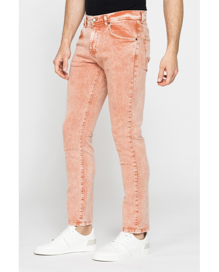 COLOR JEANS UOMO MOD. 717 SLIM FIT IN BULL DENIM SPECIAL DYED