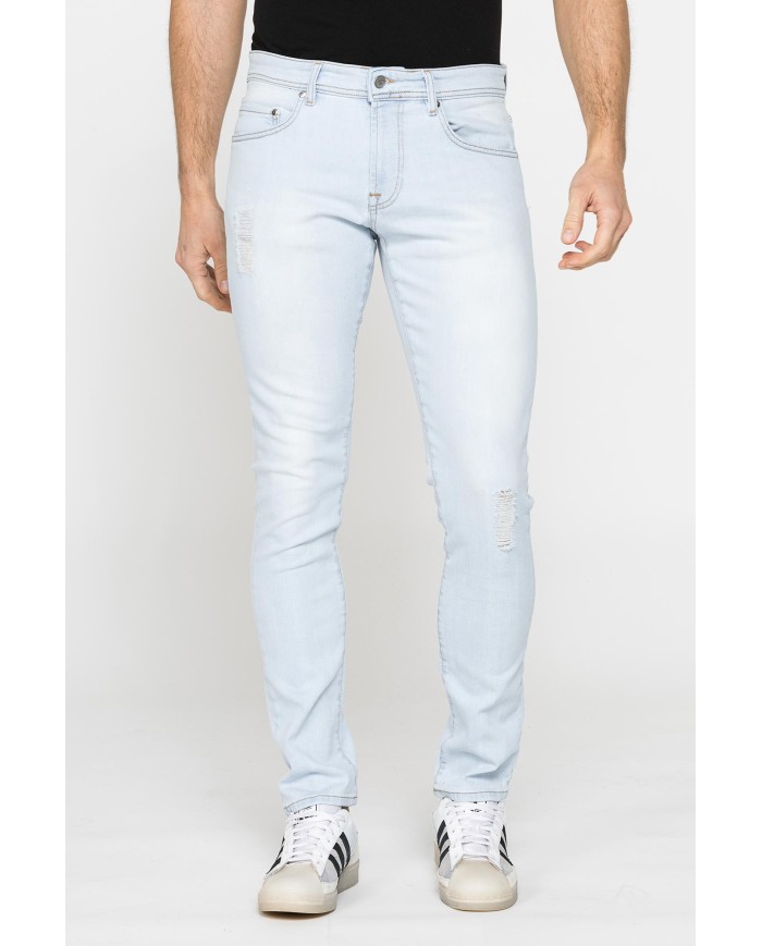 JEANS UOMO 5 TASCHE MOD. 717 SLIM FIT CON TRATTAMENTI