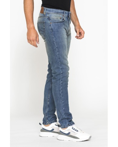 JEANS UOMO 5 TASCHE MOD. 717 SLIM FIT CON TRATTAMENTI