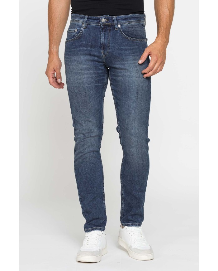 JEANS UOMO 5 TASCHE SLIM FIT MOD. 717 STRETCH 12,5 oz.