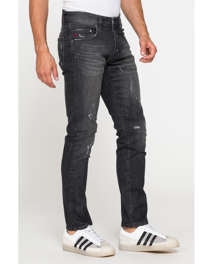 JEANS UOMO 5 TASCHE SLIM FIT MOD. 717 STRETCH 12,5 oz.