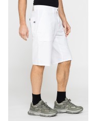 BERMUDA TINTA UNITA IN TELA DI COTONE