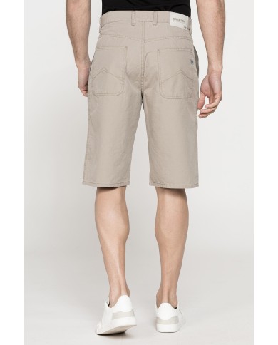 BERMUDA TINTA UNITA IN TELA DI COTONE