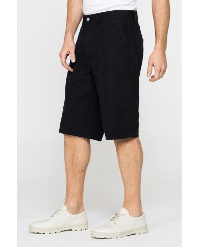 BERMUDA TINTA UNITA IN TELA DI COTONE