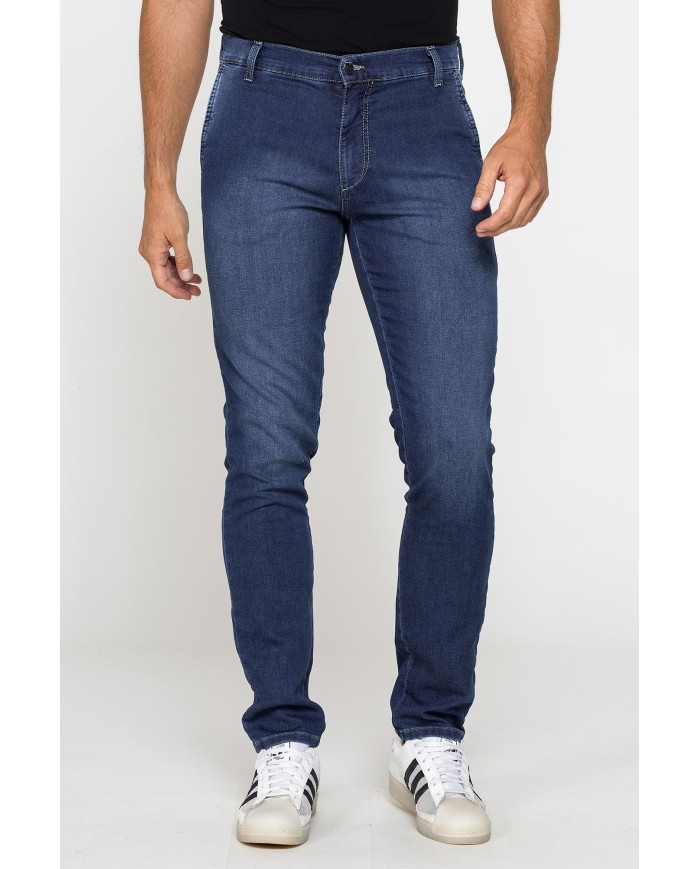 JEANS CHINO MOD. 724 RELAX IN DENIM PLAY ELASTICIZZATO