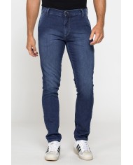 JEANS CHINO MOD. 724 RELAX IN DENIM PLAY ELASTICIZZATO