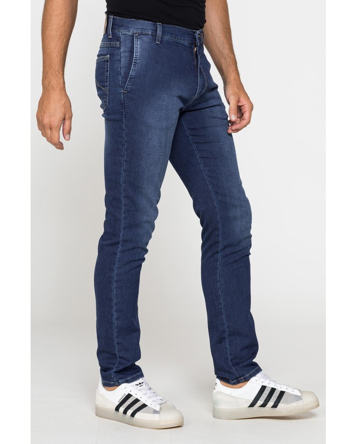 JEANS CHINO MOD. 724 RELAX IN DENIM PLAY ELASTICIZZATO