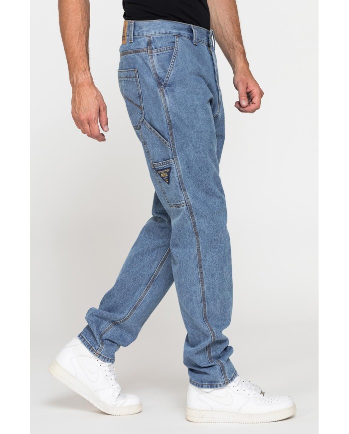 JEANS UOMO MOD. 725 WORKER IN DENIM OLD STYLE  DA 13,5 oz.