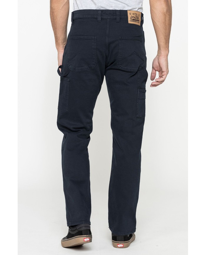 PANTALONE  WORKER MOD. 725 IN BULL DENIM ELASTICIZZATO