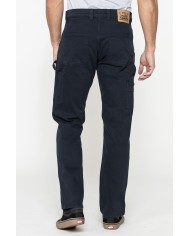PANTALONE  WORKER MOD. 725 IN BULL DENIM ELASTICIZZATO