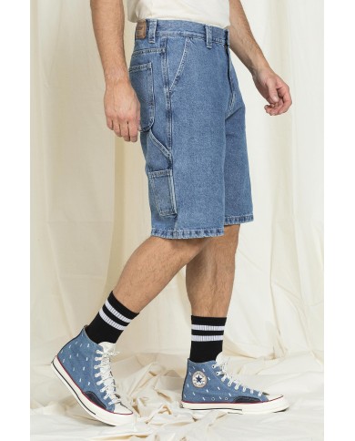 JEANS CORTO MOD. CARPENTER IN DENIM REPLICA OLD STYLE