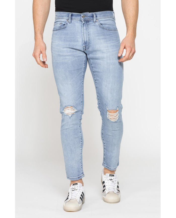 JEANS UOMO MOD. 727 SKINNY FIT IN DENIM STRETCH 12 oz