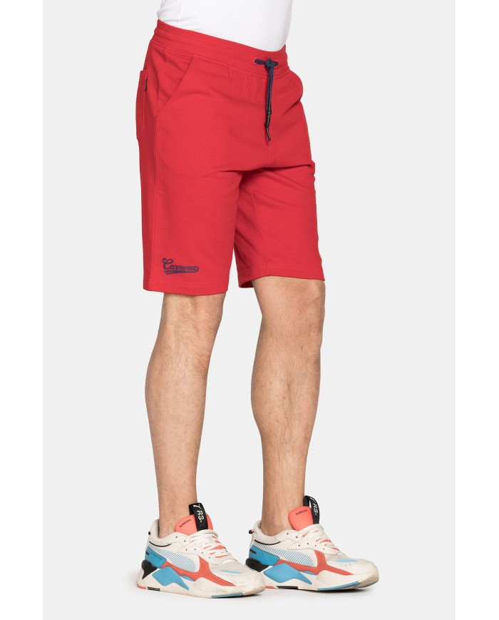SHORTS REGULAR FIT IN FELPA LEGGERA