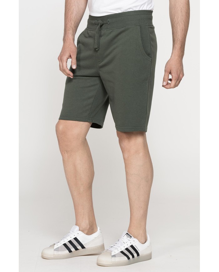 SHORTS REGULAR FIT IN FELPA LEGGERA
