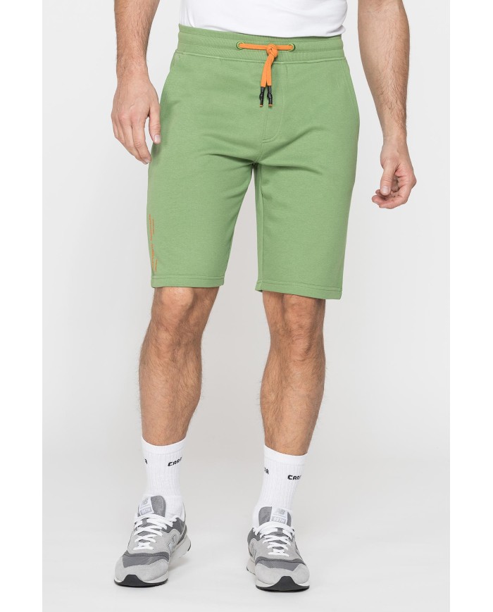 SHORTS REGULAR FIT IN FELPA LEGGERA