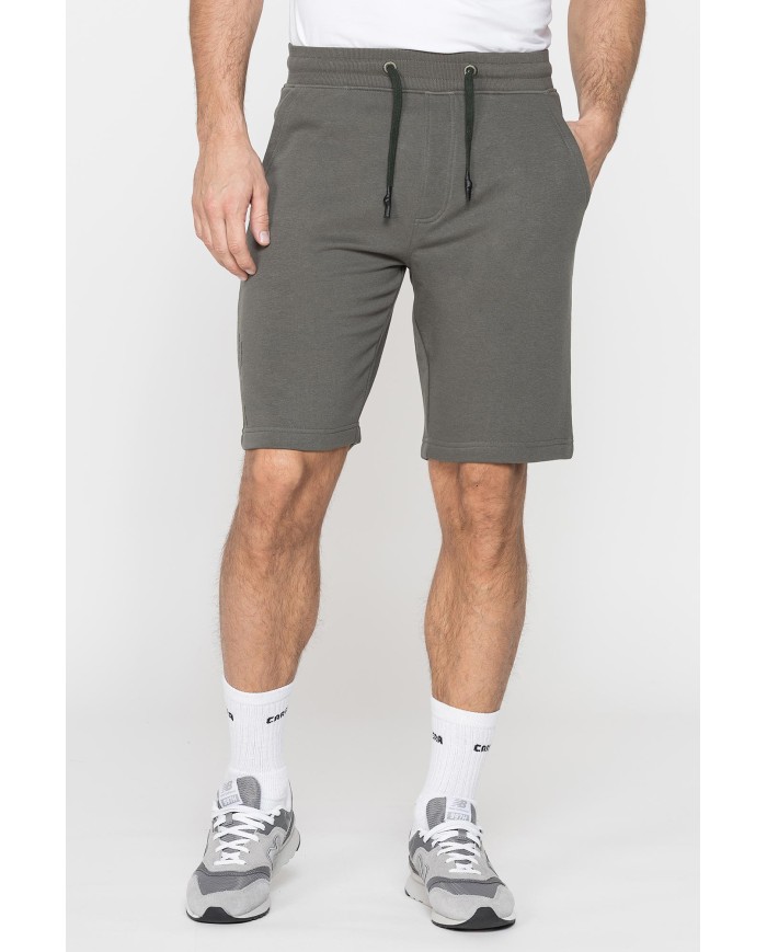 SHORTS REGULAR FIT IN FELPA LEGGERA