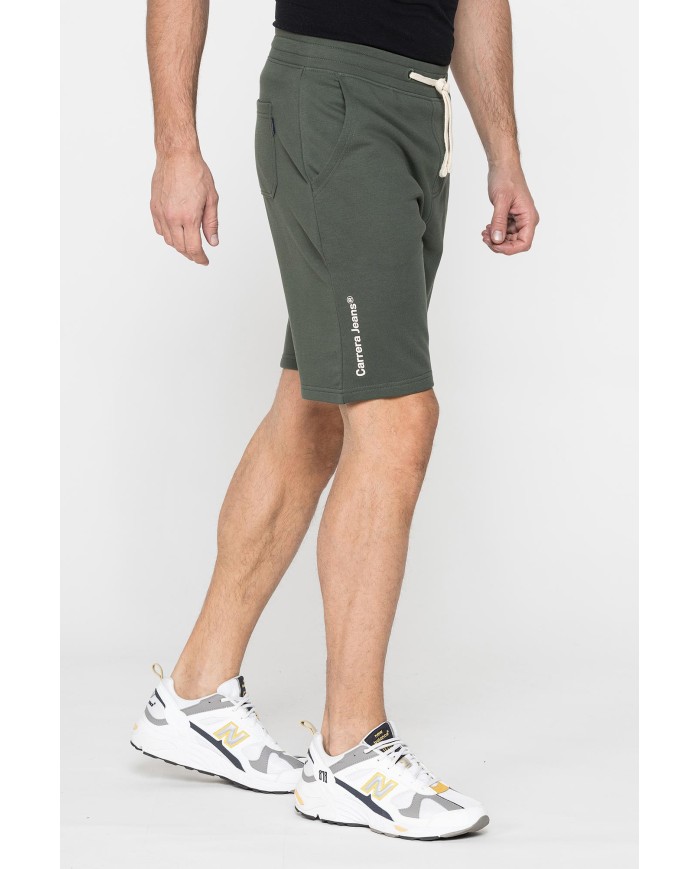 SHORTS REGULAR FIT IN FELPA LEGGERA