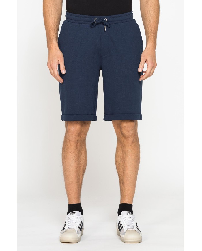 BERMUDA JOGGER TAILORED DA UOMO IN PIQUET