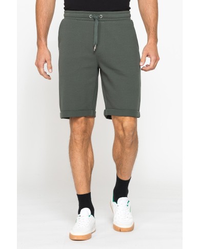 BERMUDA JOGGER TAILORED DA UOMO IN PIQUET