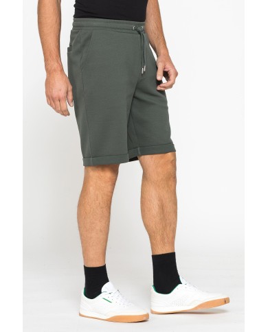 BERMUDA JOGGER TAILORED DA UOMO IN PIQUET