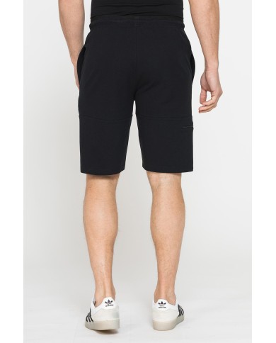 BERMUDA SPORTIVI IN PIQUET DI COTONE CON ZIP