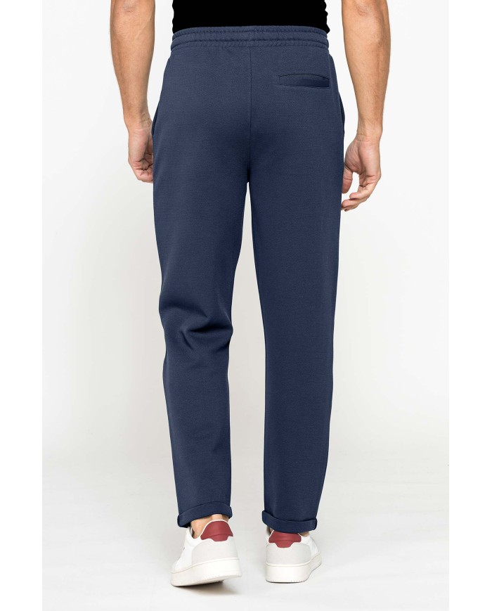 PANTALONI JOGGER TAILORED DA UOMO IN PIQUET