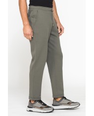 PANTALONI JOGGER TAILORED DA UOMO IN PIQUET
