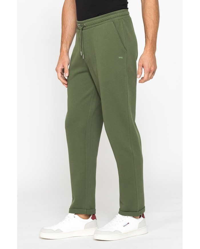 PANTALONI JOGGER TAILORED DA UOMO IN PIQUET