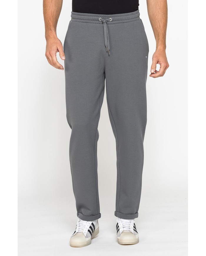 PANTALONI JOGGER TAILORED DA UOMO IN PIQUET