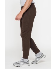 PANTALONE IN FELPA PESANTE CON ELASTICO IN VITA