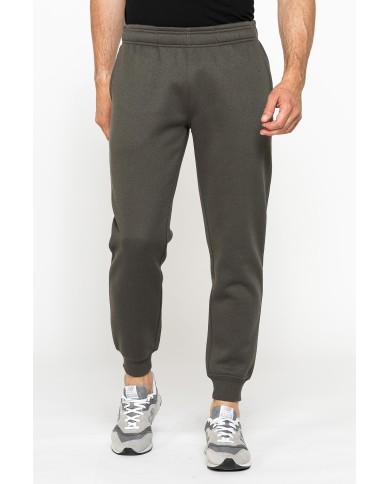 PANTALONE IN FELPA PESANTE CON ELASTICO IN VITA