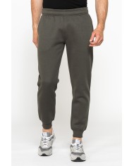 PANTALONE IN FELPA PESANTE CON ELASTICO IN VITA