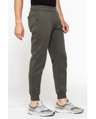 PANTALONE IN FELPA PESANTE CON ELASTICO IN VITA