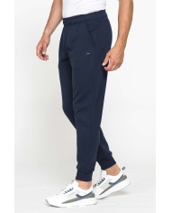 PANTALONE IN FELPA PESANTE CON ELASTICO IN VITA
