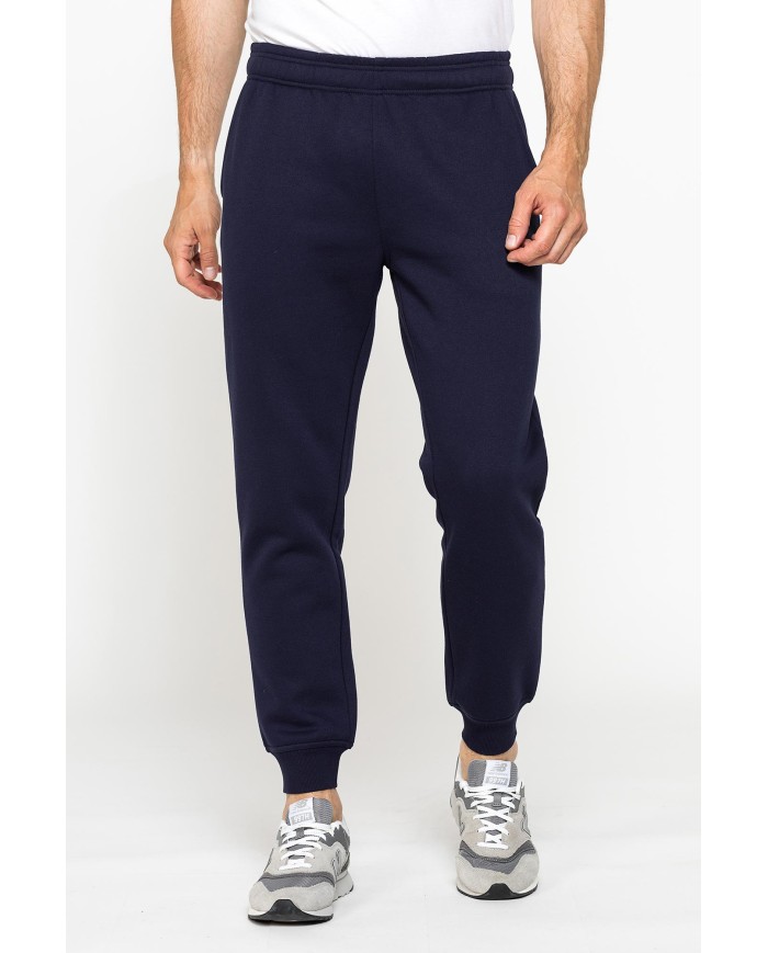 PANTALONE IN FELPA PESANTE CON ELASTICO IN VITA