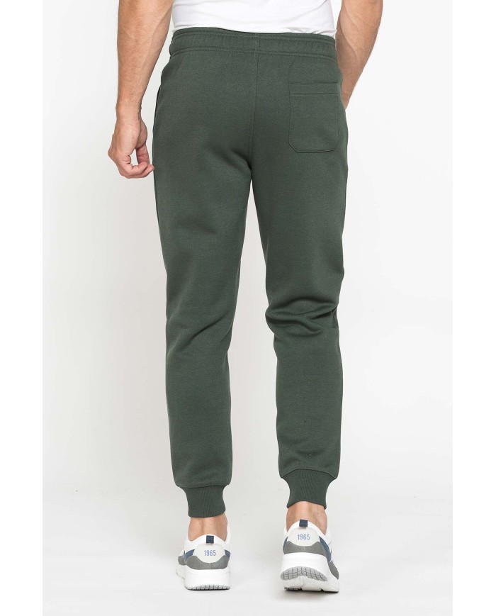 PANTALONE IN FELPA PESANTE CON ELASTICO IN VITA