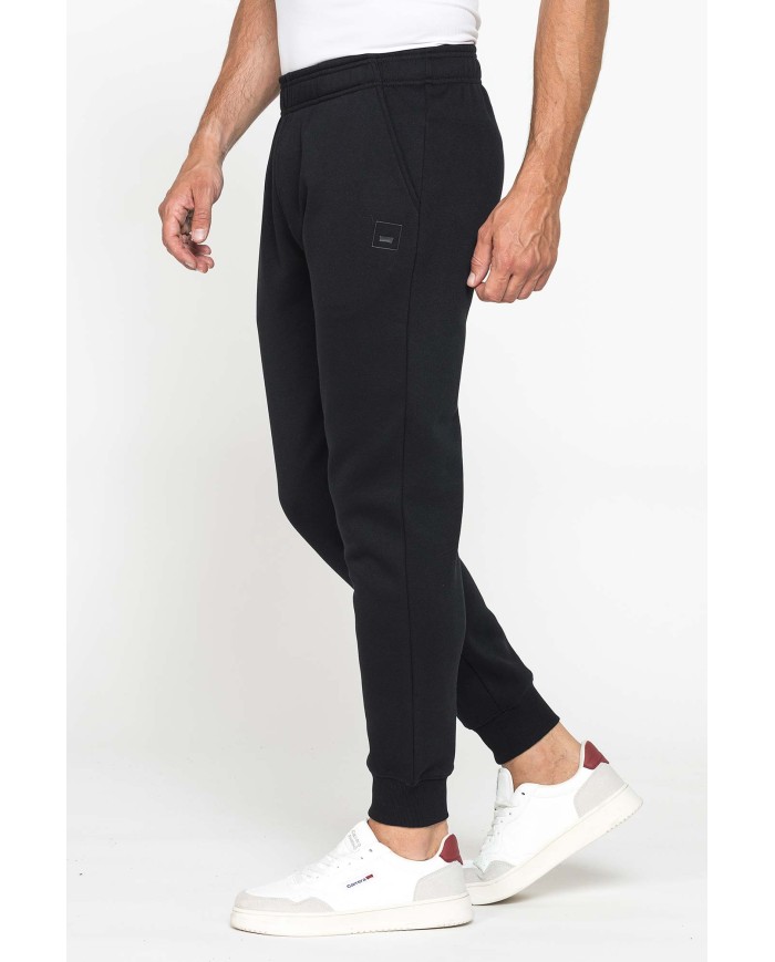 PANTALONE IN FELPA PESANTE CON ELASTICO IN VITA