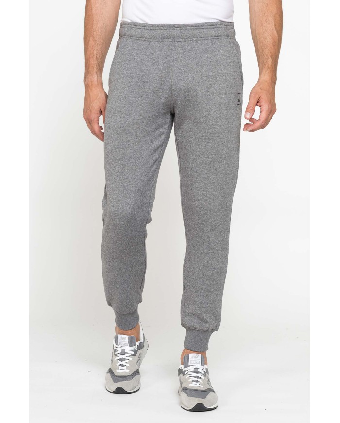 PANTALONE IN FELPA PESANTE CON ELASTICO IN VITA