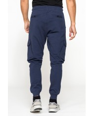 PANTALONE IN FELPA PESANTE CON TASCONI