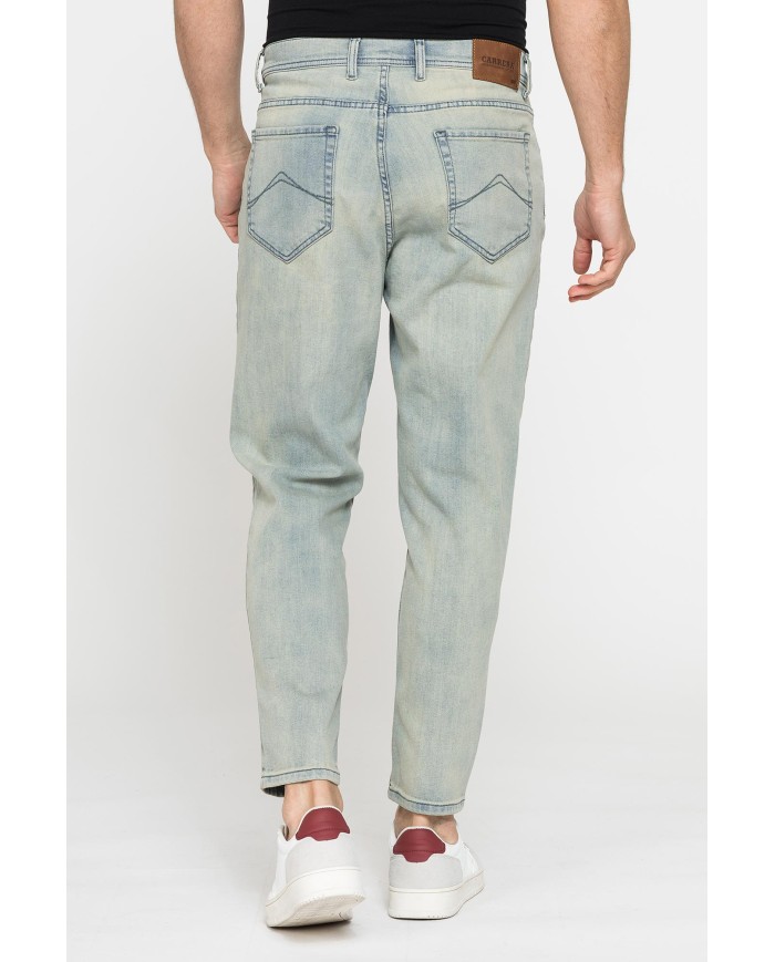 JEANS 5 TASCHE MOD. 739 FIT CARROT IN DENIM STRETCH 12 oz