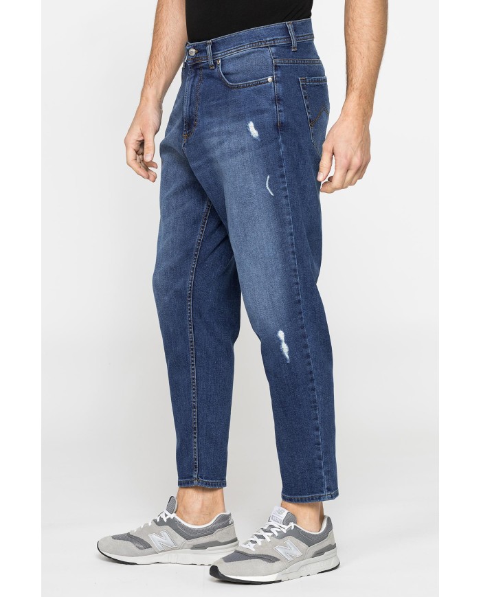 JEANS 5 TASCHE MOD. 739 FIT CARROT IN DENIM STRETCH 12 oz