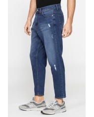 JEANS 5 TASCHE MOD. 739 FIT CARROT IN DENIM STRETCH 12 oz