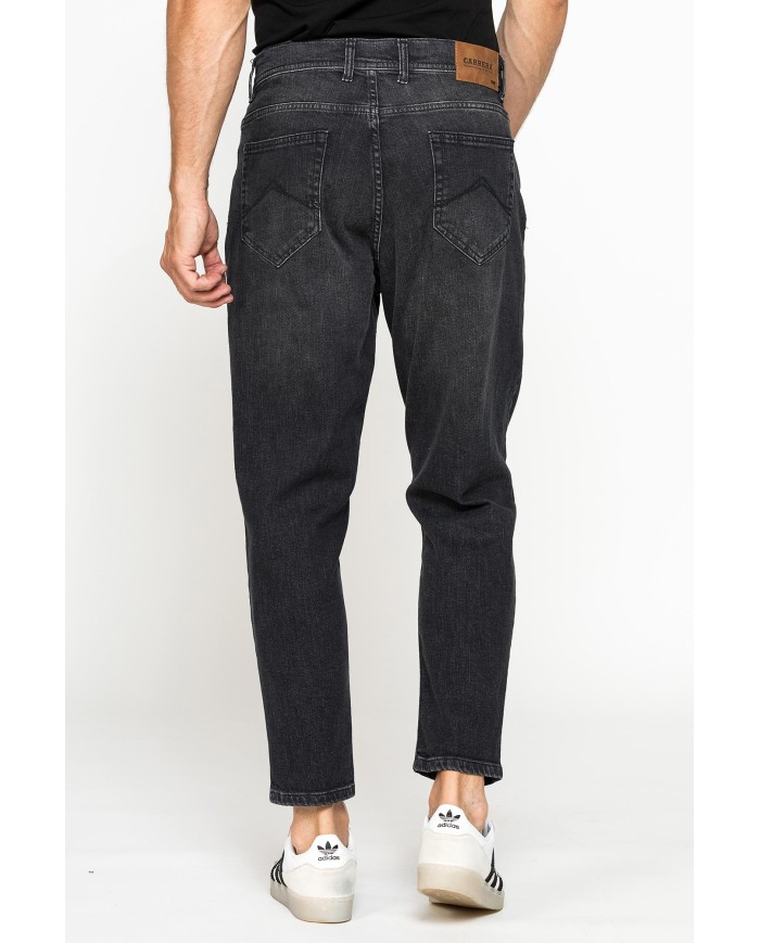 JEANS 5 TASCHE MOD. 739 FIT CARROT IN DENIM STRETCH 12 oz