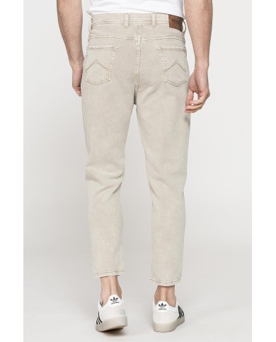 COLOR JEANS UOMO IN BULL DENIM STRETCH MOD. 739 TINTO OLD