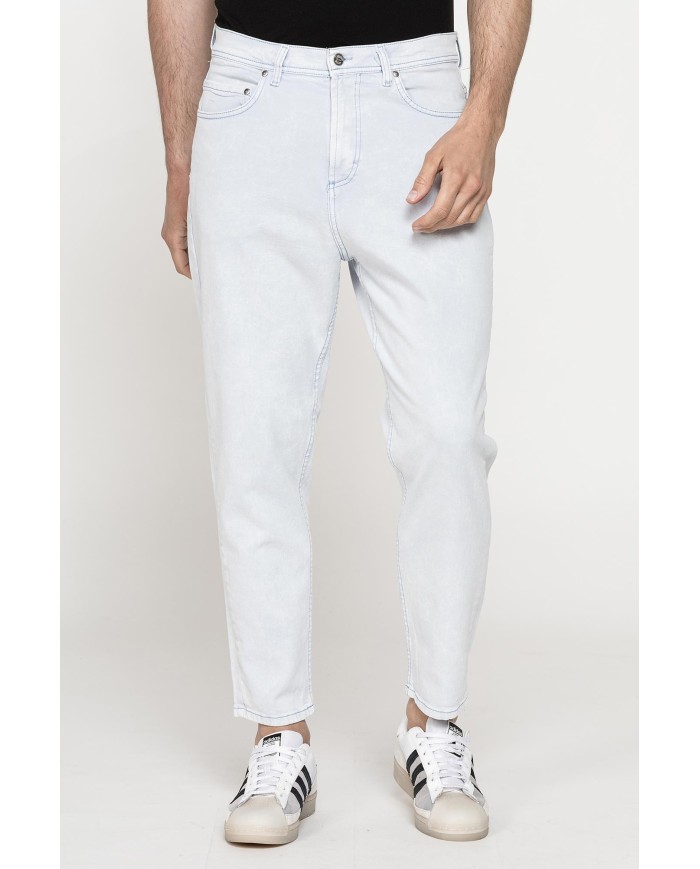 COLOR JEANS UOMO IN BULL DENIM STRETCH MOD. 739 TINTO OLD