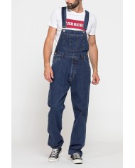 SALOPETTE WORKER IN DENIM PESANTE OLD STYLE DA 13,5 oz.