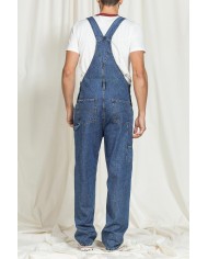SALOPETTE WORKER IN DENIM OLD STYLE MODELLO REPLICA